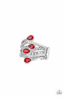 Bling Dream - Red - Paparazzi Ring