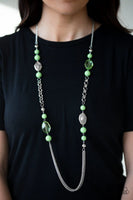 Marina Majesty - Green -Paparazzi Necklace