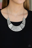 Ready To Pounce - Silver - Paparazzi Necklace