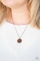 All You Need Is Trust - Copper - Paparazzi Inspirational Necklace