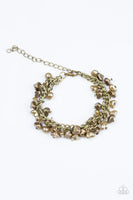 Seaside Social - Brass - Paparazzi Clasp Bracelet