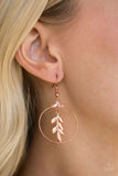 Branching Into Boho - Copper - Paparazzi Earrings
