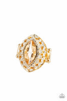 Royal Radiance - Gold - Paparazzi Ring