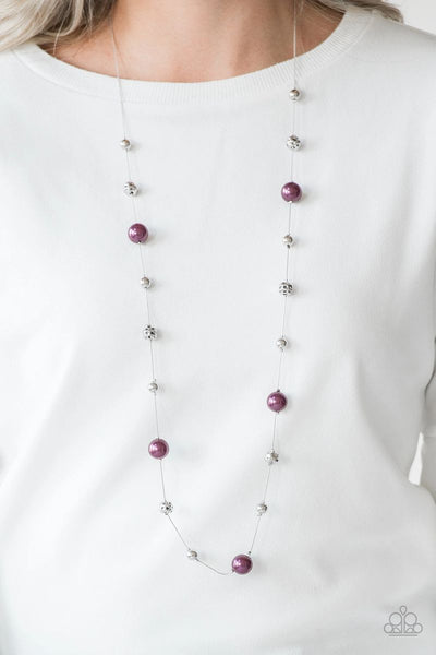 Eloquently Eloquent - Purple - Paparazzi Necklace #687 (D)