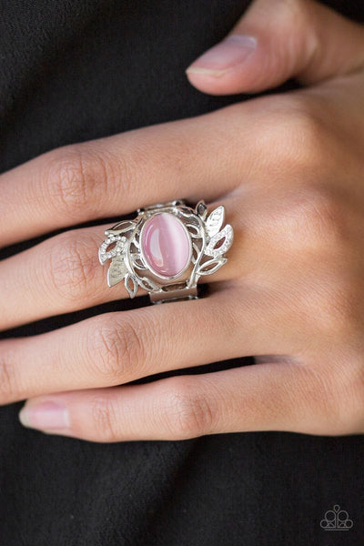 Peachy Moonstone Ring – Vivian Grace