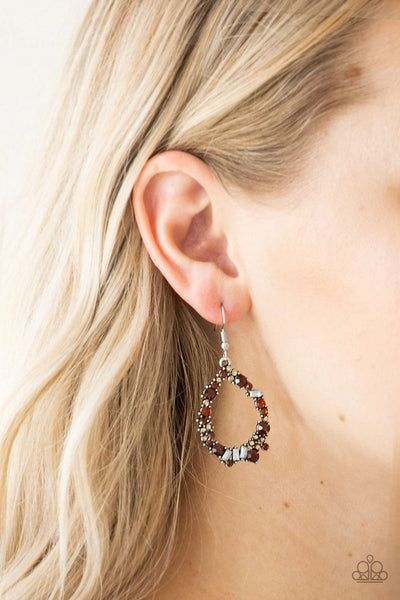 Crushing Couture - Multi - Paparazzi Color Earring