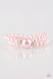 Romantic Redux - Pink - Paparazzi Stretchy Bracelet #1389