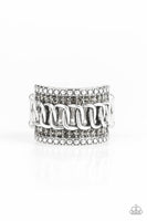 Out For The Count - Silver - Paparazzi Ring