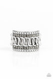 Out For The Count - Silver - Paparazzi Ring