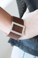 STUNNING For You - Brown - Paparazzi Snap Bracelet #2583 (D)