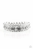 Get The LOOT - Silver - Paparazzi Ring