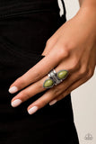 New Age Leader - Green - Paparazzi Ring