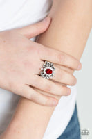Burn Bright - Red - Paparazzi Ring