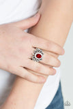 Burn Bright - Red - Paparazzi Ring