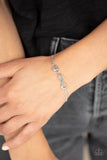 Purest Love - Silver - Paparazzi Infinity Inspirational Clasp Bracelet #5003 (D)