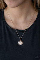 Sand Dollar Shores - Rose Gold - Paparazzi  Necklace #2124 (D)