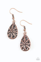 Western Wisteria - Copper - Paparazzi Earrings