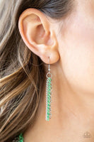 Industrial Vibrance - Green - Paparazzi Necklace #1663 (D)