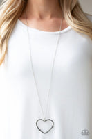Straight From The Heart - Silver Heart Necklace