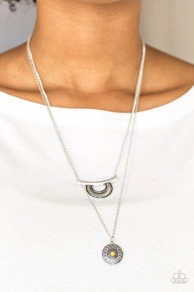 Gypsy Go-Getter - Yellow - Paparazzi Necklace #2643 (D)