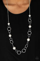 Paparazzi - Darling Duchess- Silver Necklace
