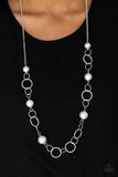Paparazzi - Darling Duchess- Silver Necklace