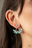 Forest Formal - Green - Paparazzi Earrings Double Post