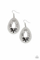Instant Reflect - Silver - Paparazzi Earrings