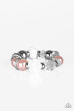 Paparazzi - Here I Am - Pink Stretchy Bracelet #912 (D)