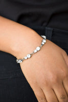 Paparazzi - Twinkle Twinkle Little STARLET - Black Clasp Bracelet #3282 (D)