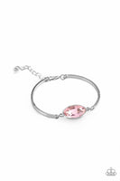 Definitely Dashing - Pink - Paparazzi Clasp Bracelet