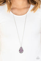 Gala Glimmer - Pink - Paparazzi Necklace