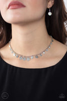 Minimal Magic - Silver - Paparazzi Choker Necklace