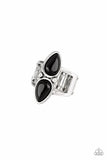 Paparazzi - Simply Saharan - Black Paparazzi Ring