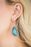 Santa Fe Soul - Blue - Paparazzi Earrings