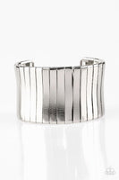 Urban Uptrend - Silver - Paparazzi Cuff Bracelet