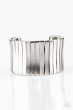 Urban Uptrend - Silver - Paparazzi Cuff Bracelet