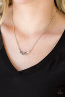 Paparazzi - Sparkling Stargazer - Silver Necklace #1744 (D)