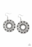 Malibu Musical - Black - Paparazzi Earrings