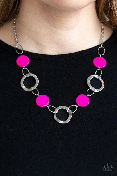 Bermuda Bliss - Pink - Paparazzi Necklace #222 (D)