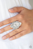Hollywood Heiress - White - Paparazzi Ring