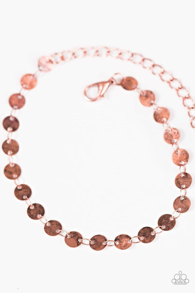 Spotlight Social - Copper - Paparazzi Clasp Bracelet #4236 (D)