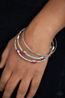 Bangle Belle - Red - Paparazzi Bangle Bracelet