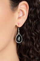 Paparazzi - Drop Zone - Black Necklace