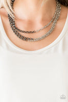 Paparazzi - Metro Madness - Black Necklace #2264 (D)