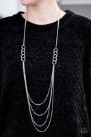 RING It On! - Silver - Paparazzi Necklace #4749 (D)