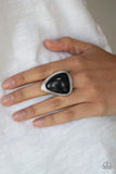 Paparazzi - Stone Scene - Black Ring
