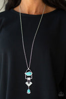 Desert Artisan - Blue - Paparazzi Necklace 4541(D)