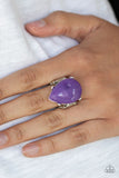Mojave Minerals - Purple - Paparazzi Ring