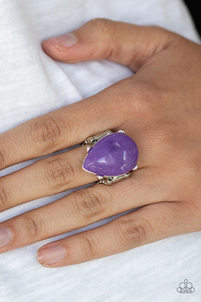Mojave Minerals - Purple - Paparazzi Ring